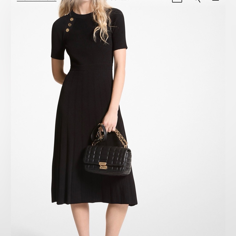 MICHAEL MICHAEL KORS Elegant Black Dress